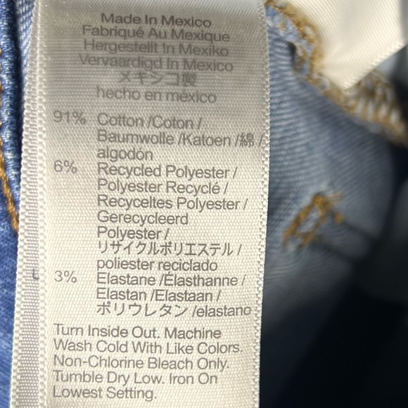 Madewell Jeans Womens 26 Kick Out Full Length Stretch Straight Leg Bootcut Denim - Picture 11 of 11